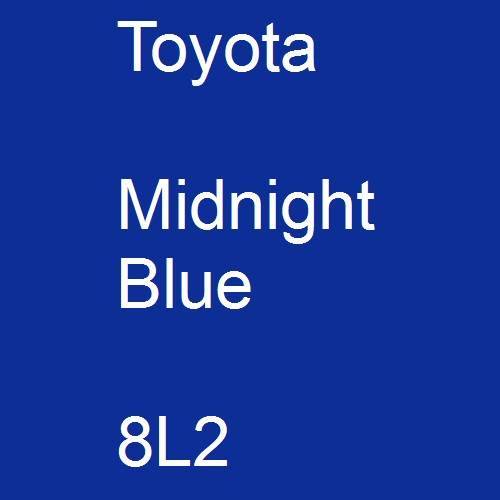 Toyota, Midnight Blue, 8L2.